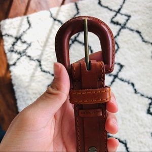 Vintage genuine leather Liz Claiborne belt